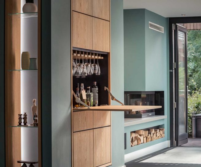 detail foto drank kast woonhuis