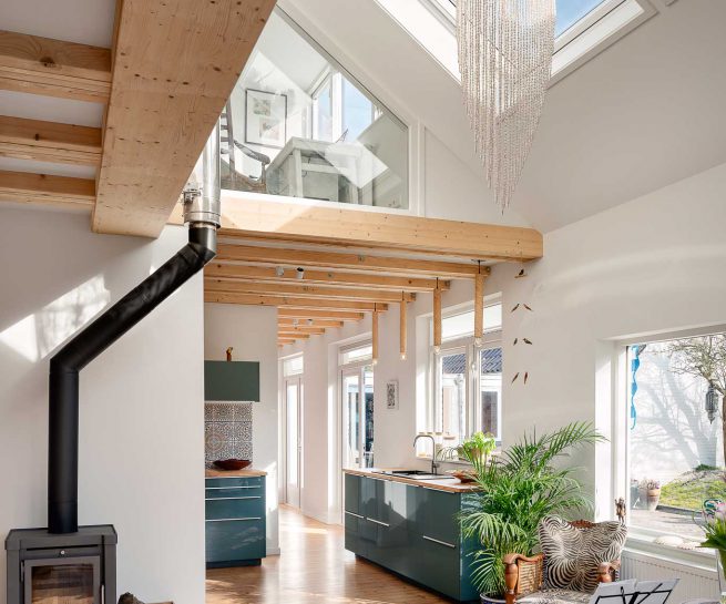 woonkamer strandhuis